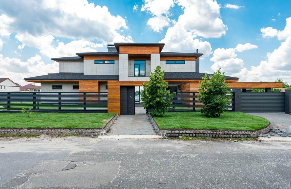 Stadtvilla mit Staffelgeschoss