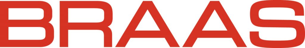 BRAAS logo in bold red letters