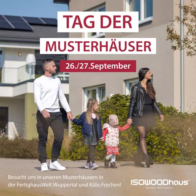 Tag der Musterhäuser in der FertighausWelt
