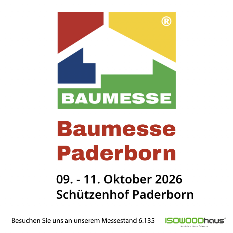ISOWOODhaus auf der Baumesse Paderborn 2026